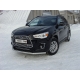Накладка решётки радиатора верхняя 12 мм ТСС для Mitsubishi ASX 2013-2016