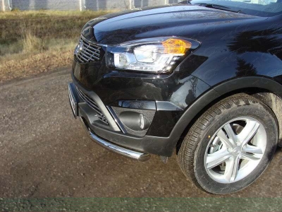 Накладка решётки радиатора нижняя 12 мм ТСС для SsangYong Actyon 2013-2021