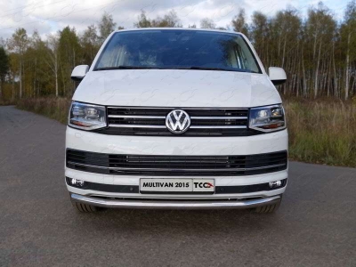 Рамка номерного знака Volkswagen Multivan (комплект) ТСС для Любые