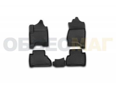 Коврики 3D в салон полиуретан 4 штуки Element для Cadillac Escalade 2015-2021