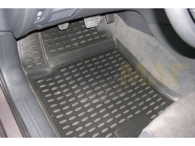 Коврики в салон полиуретан 4 штуки Element для Renault Laguna 2 2001-2007