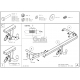 Фаркоп оцинкованный Galia шар A для Opel Zafira Tourer C 2012-2021