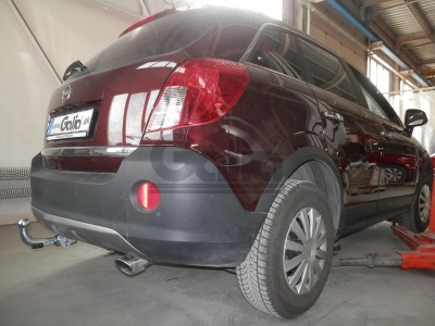 Фаркоп оцинкованный Galia шар A для Chevrolet Captiva/Opel Antara 2006-2016 O065A