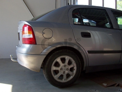 Фаркоп оцинкованный Galia шар A на седан для Opel Astra G 1998-2004