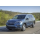 Пороги алюминиевые Rival Premium для Honda Pilot 2016-2021