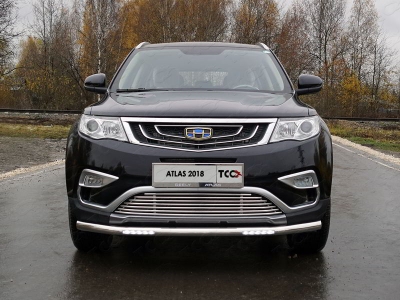 Накладка решётки радиатора нижняя 12 мм для Geely Atlas 2018-2021