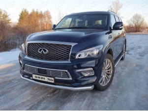 Накладка решётки радиатора 12 мм для Infiniti QX80 № INFQX8014-04