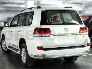 Защита задняя с уголками 76-53 мм для Toyota Land Cruiser 200 № LCN2015_10
